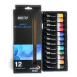 BRUSTRO Artists’ Watercolour Set of 12 Colours X 12ML Tubes