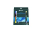 BRUSTRO ARTISTS' WATERCOLOUR SET OF 24 COLOURS X 12ML TUBES - Image 5
