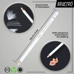 Brustro Artists’ B &W Coloured Pencils Set of 3 Whites and 3 Blacks - Image 2