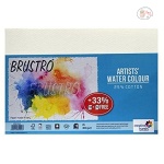 Brustro Artists Watercolour Paper, 300 GSM, A5-25% Cotton, Cold Pressed, 18 + 6 Sheets Free - Image 4