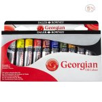 Daler & Rowney Georgian Oil Colour Set 10 Shades x 22 ML
