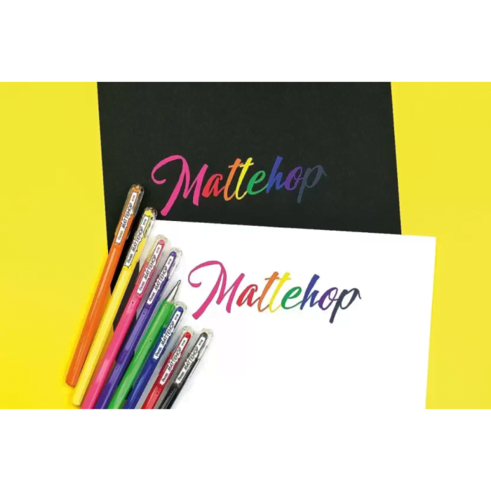 Pental Mattehop Gel Roller Pen 1.0 MM - Image 3