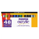 Daler-Rowney Graduate Acrylic Colour Paint Tube Set (48x22 ml)
