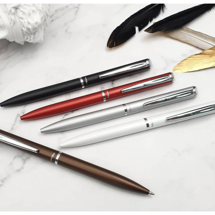 Daler & Rowney Georgian Studio Oil Colour Set (6 Shadesx22 ml) (23) Pentel Energel Gel Roller Pen 0.7 MM - Image 1