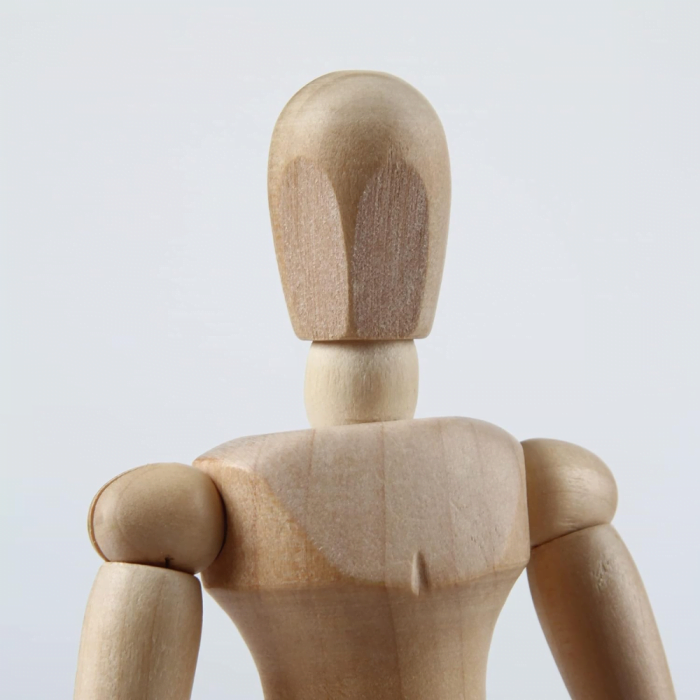 Daler Rowney Simply Wooden Manikin Figure - Image 2