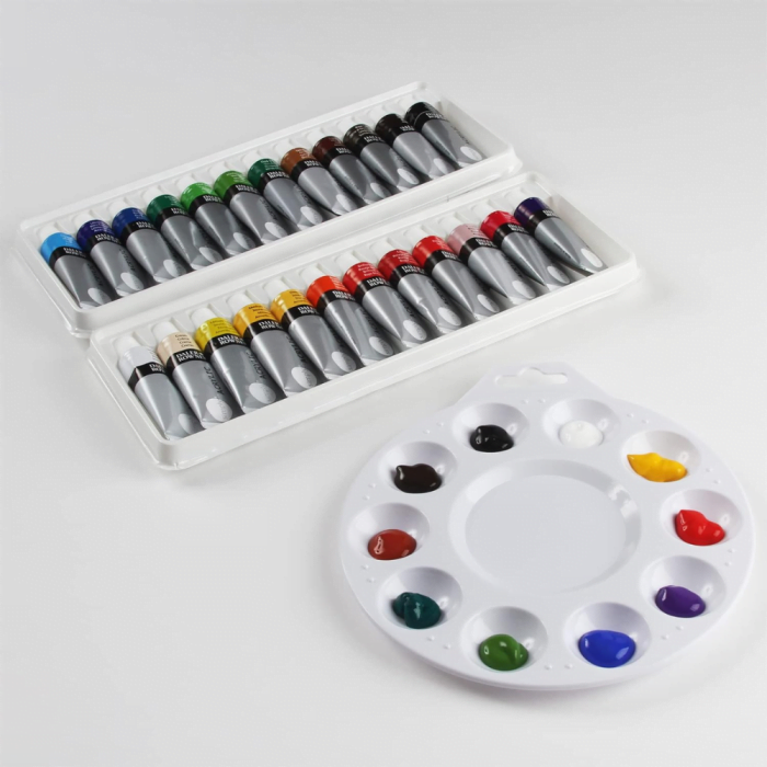 Daler-Rowney Simply 10-Well Mixing Palette - Image 3