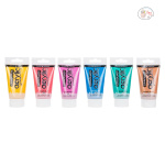 Daler Rowney Graduate Acrylic Metallic Colors Set of 6x75ML - Image 2