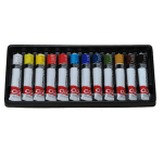 Daler-Rowney Graduate Oil Colour Paint Metal Tube Set (12x22ml) - Image 2