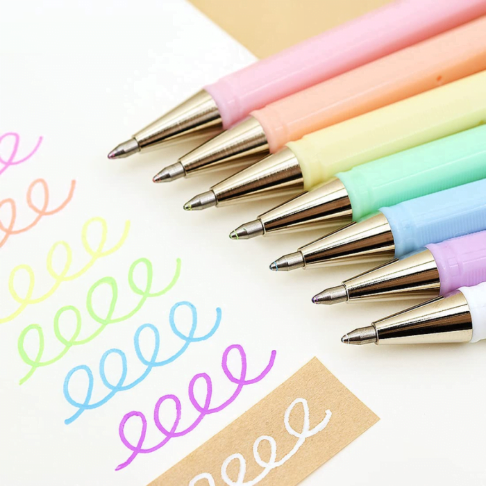 Pentel Hybrid Milky Gel Pen 0.8mm - Image 2