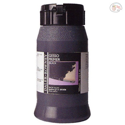 Daler Rowney Gesso Primer - Black (250ml)