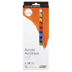 Daler-Rowney Simply Acrylic Color Tube Set (12 Tubes x 12ml)