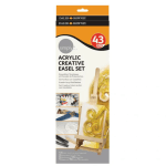 Daler-Rowney Simply 43Pcs Acrylic Creative Easel Set