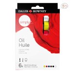 Daler-Rowney Simply Oil 6 x 12 ml