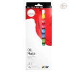 Daler-Rowney Simply Oil Color Tube Set (12 Tubes x 12ml)