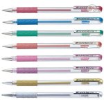 Pental Hybrid Gel Grip Metallic Gel Roller Pen  0.8 MM
