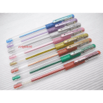 Pental Hybrid Gel Grip Metallic Gel Roller Pen  0.8 MM - Image 2