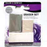 Daler-Rowney Simply 3 Eraser Set