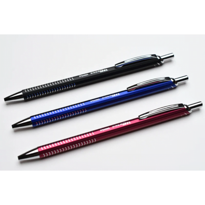Pentel Energel Metal Lite Gel Roller Pen 0.7 MM - Image 1