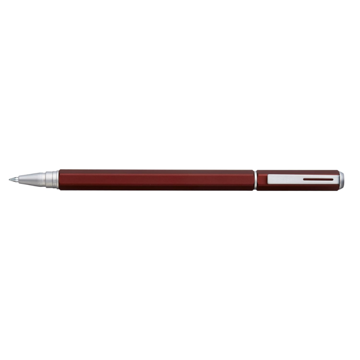 Pentel Energel Hexagonal 0.7 MM Metal Body Gel Roller Pen (Brown Body) - Image 2