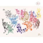 PENTEL BRUSH SIGN PEN ARTIST VIBRANT COLOUR SET OF 8 - Image 3