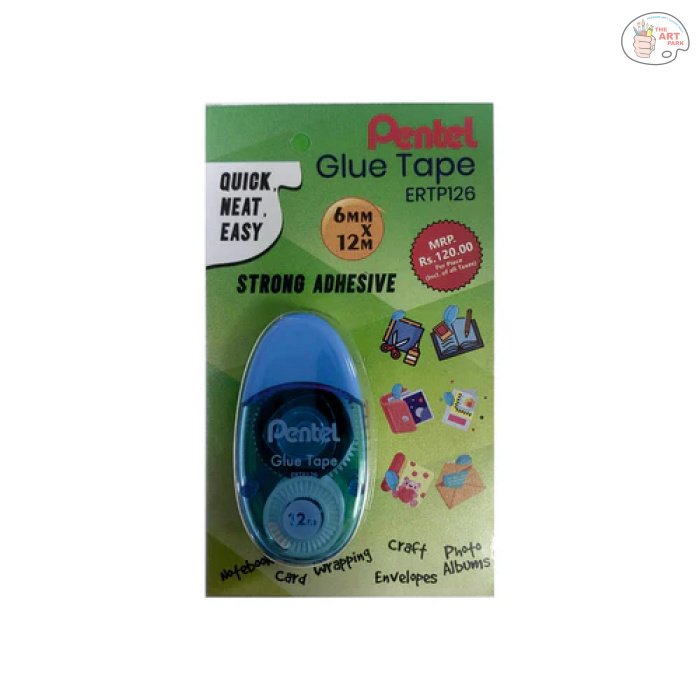 Pentel Transparent Glue Tape 6mm x 12m - Image 2