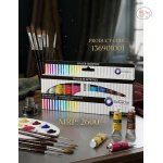Daler-Rowney Aquafine Gouache Opaque Watercolour Set (12 x 15ml Tubes) - Image 2