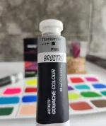 BRUSTRO Artist Gouache Titanium White 40ml (Pack of 2) - Image 5