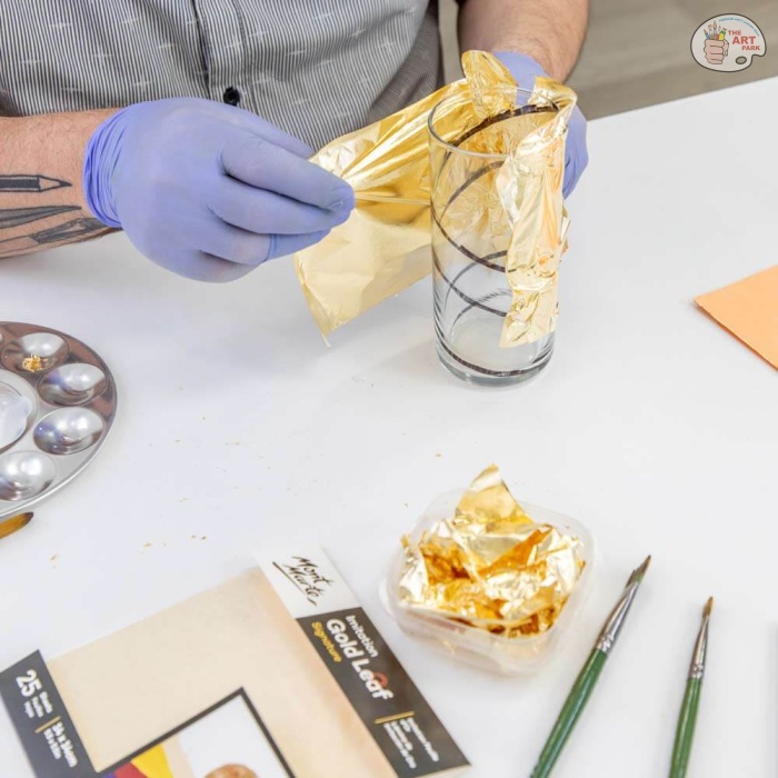 MONT MARTEImitation Gold Leaf Signature 14cm x 14cm (5.5in) 25 Sheets - Image 7