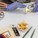 MONT MARTEImitation Gold Leaf Signature 14cm x 14cm (5.5in) 25 Sheets - Image 9