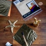 MONT MARTEImitation Gold Leaf Signature 14cm x 14cm (5.5in) 25 Sheets - Image 10