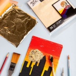 MONT MARTEImitation Gold Leaf Signature 14cm x 14cm (5.5in) 25 Sheets - Image 11