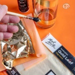 MONT MARTEImitation Gold Leaf Signature 14cm x 14cm (5.5in) 25 Sheets - Image 2