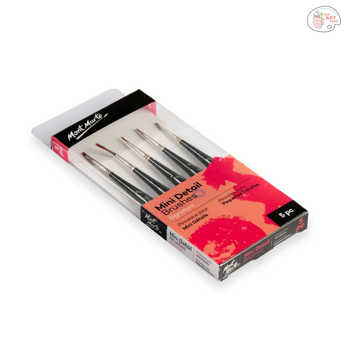 MONT MARTE Mini Detail Brushes Signature 5pc - Image 5