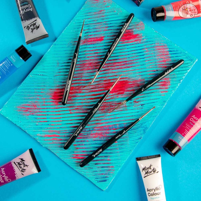 MONT MARTE Mini Detail Brushes Signature 5pc - Image 3