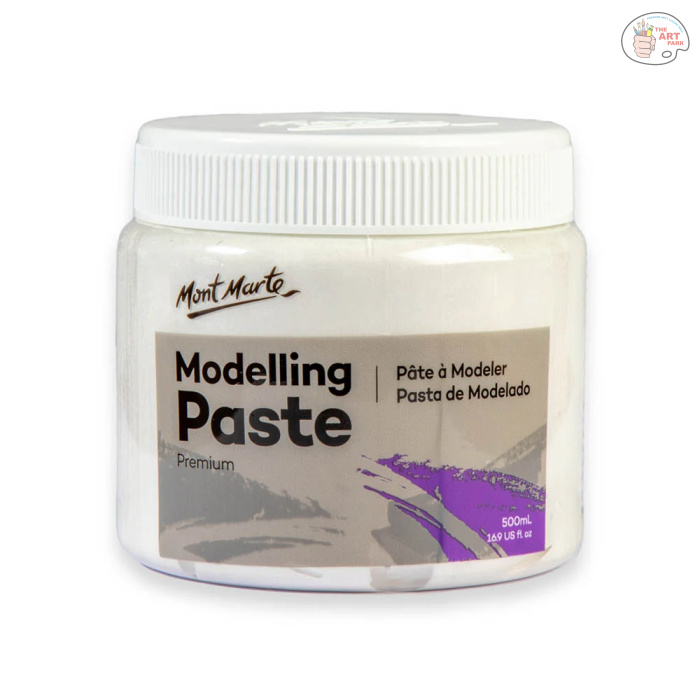 MONT MART Modelling Paste Premium 500ml (16.9oz) - Image 8