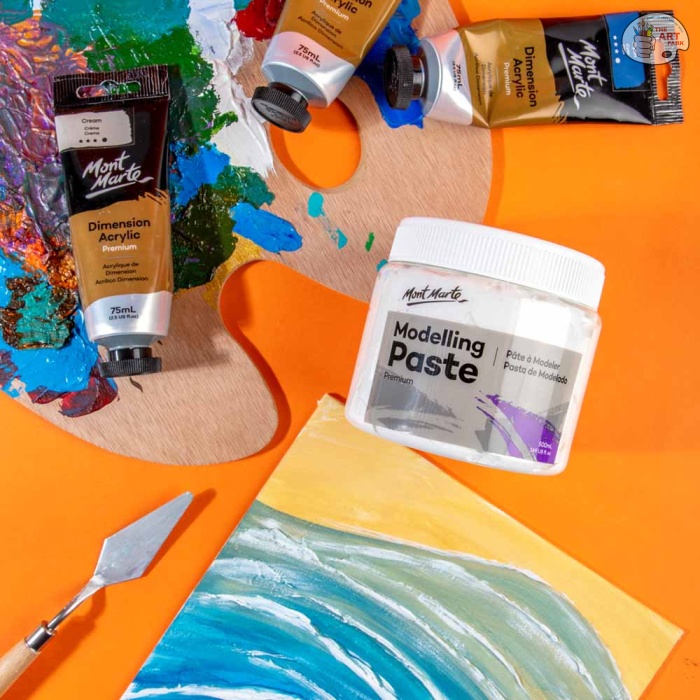 MONT MART Modelling Paste Premium 500ml (16.9oz) - Image 3