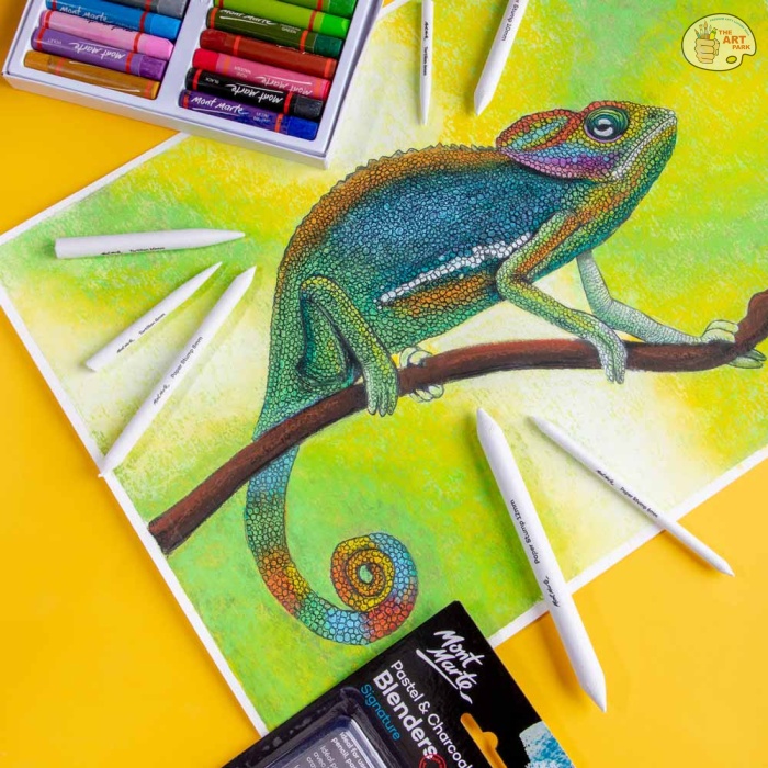 MONT MARTE Pastel & Charcoal Blenders Signature 7pc - Image 6