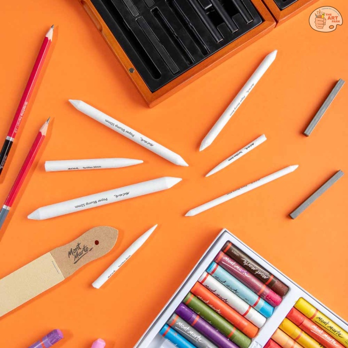 MONT MARTE Pastel & Charcoal Blenders Signature 7pc - Image 7