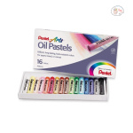 PENTEL ARTS OIL PASTEL SET - 16 ASSORTED COLOURS