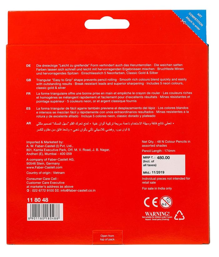 FABER-CASTELL 48  Color Pencils - Image 4