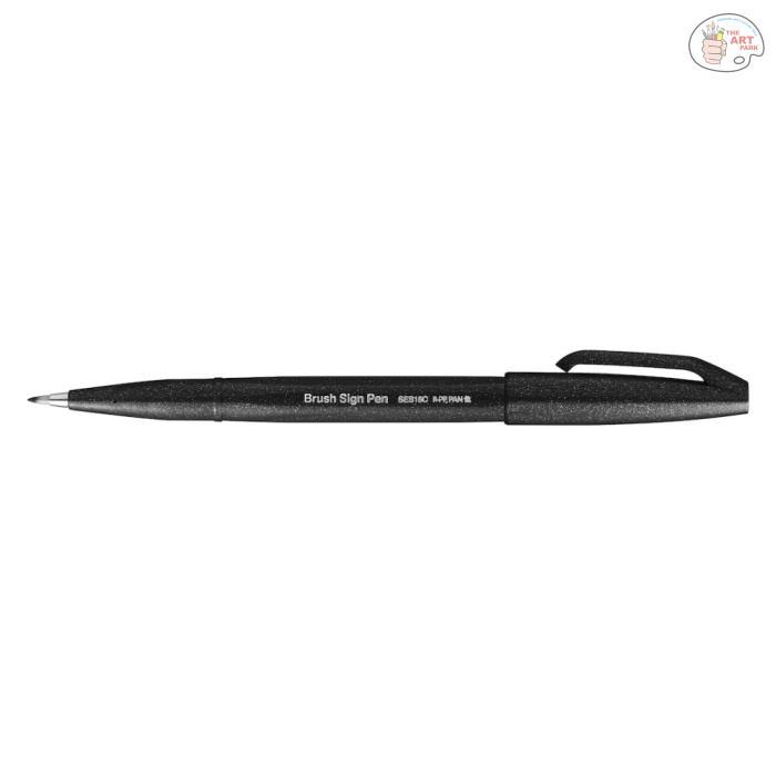 PENTEL SIGN PEN FUDE BRUSH TIP SET OF 12 COOL COLOUR - Image 6