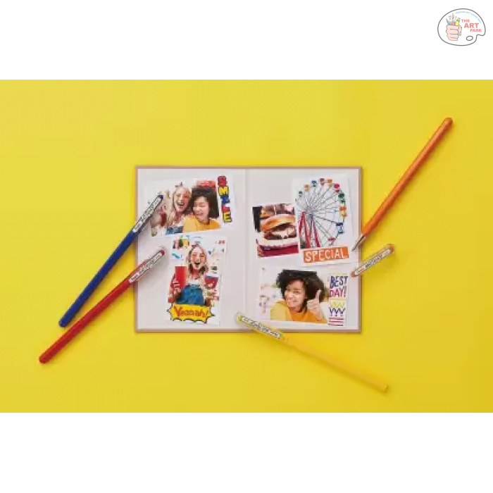 PENTEL MATTEHOP K110-V 1.0 Ideal For Diy Art & Decorative Roller Ball Pen  (Pack of 8, Multicolor) - Image 4