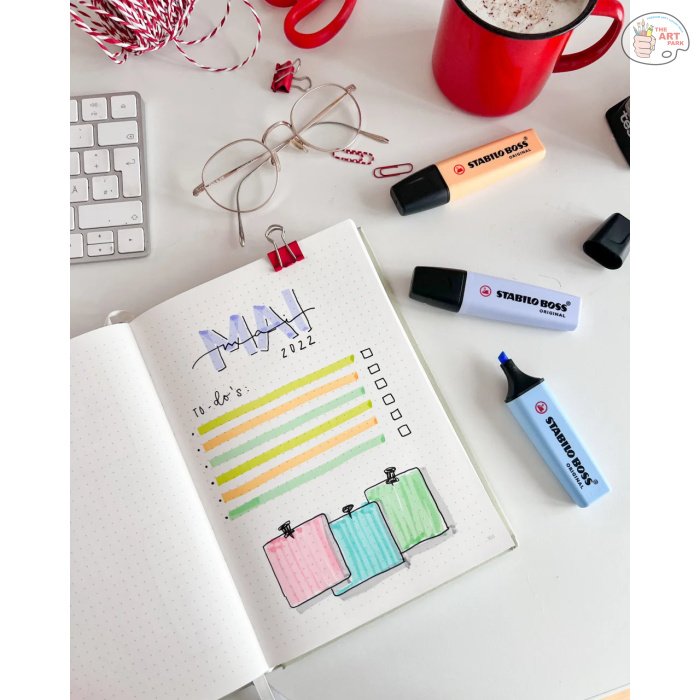 Highlighter STABILO BOSS ORIGINAL Pastel - CREAMY PEACH 126 - Image 6