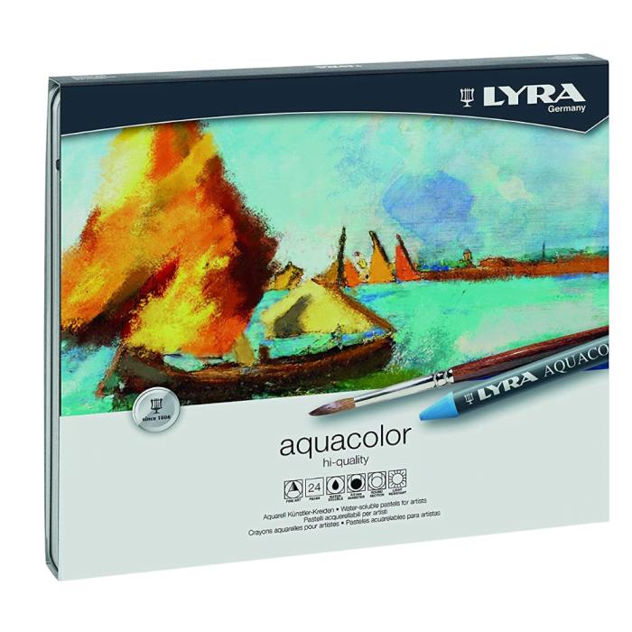 Untitled design (17) LYRA AQUACOLOR WATER SOLUBLE PASTEL 48 PIECES - Image 1
