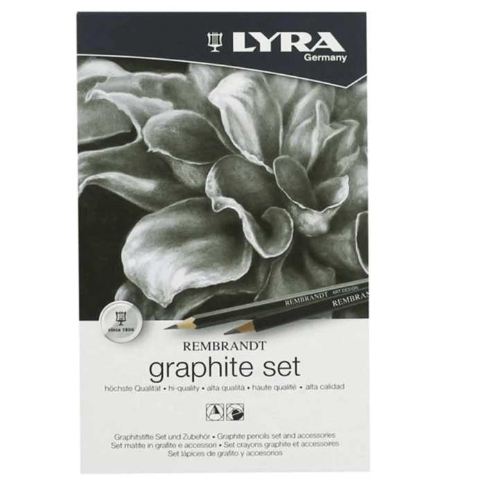 Untitled design (20) LYRA Rembrandt Graphite Set 11 Pcs Metal Box (L2051111) - Image 1
