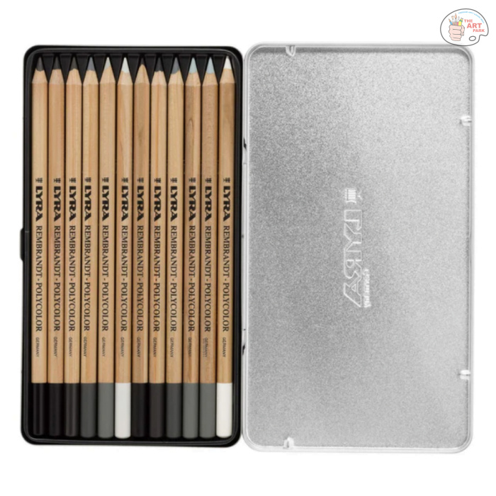 Lyra Rembrandt Polycolor Pencils Grey Tones Set of 12 (2001122) - Image 2