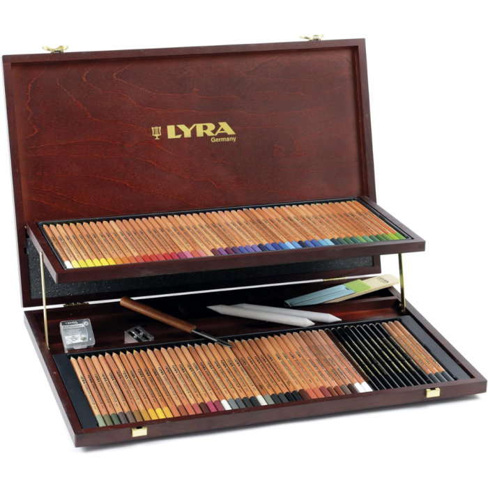 Lyra Rembrandt Polycolor Colored Pencils - 100 Colored Pencils - Image 2