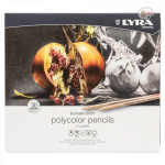 LYRA Rembrandt Artists Polycolor Pencils Set of 24 in Metal Box (L2001240)