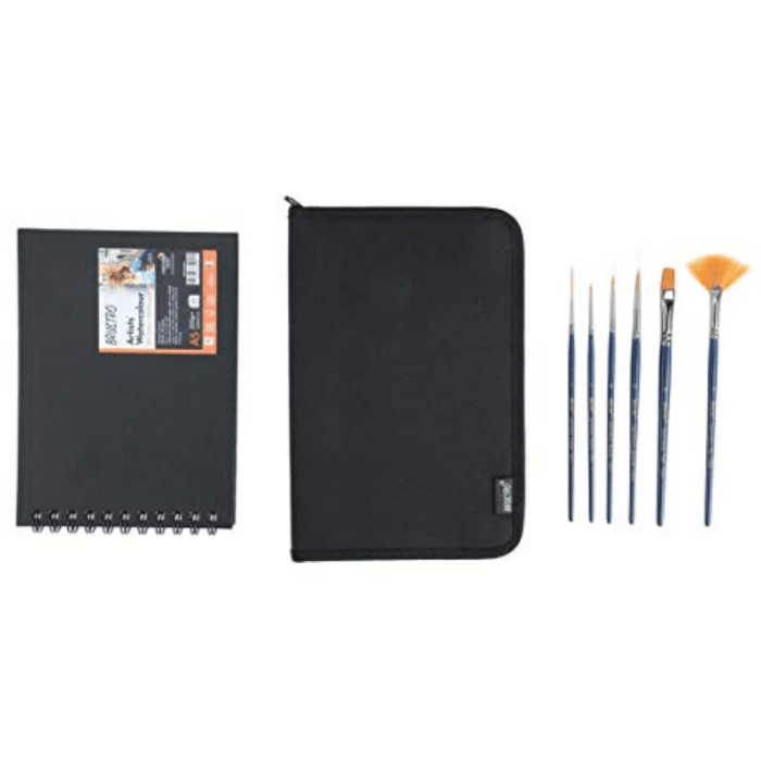 Brustro Artists’ Watercolor Travel Brush Set A - Image 3