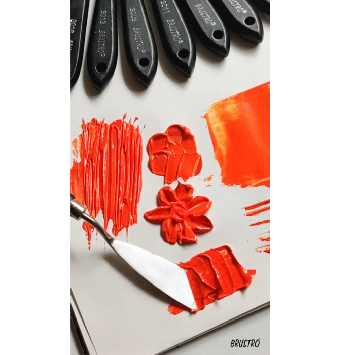 BRUSTRO Artists’ Palette Knife (Set of 5) - Image 6